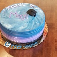 Cake for my daughter's graduation (all writing was supposed to be on it). at 2B Whole Gluten Free Bakery in Alpharetta