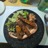 Smoked tofu  at Marco Polo in Dubrovnik