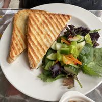 Cheeze & Rasher Toastie  at The Retreat Animal Rescue Farm Sanctuary and Cafe in Ashford