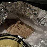 Side order of roti. Nice and hot!  at Mint Indian Cuisine  in Boone