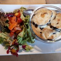 Linsen Mousakka at Dreizehn in der Muehle in Augsburg