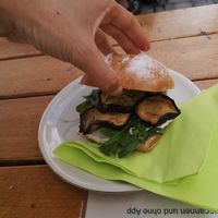 Sandwich at Dreizehn in der Muehle in Augsburg