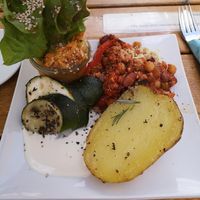 Lunch time at Dreizehn in der Muehle in Augsburg