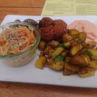 Lunch menu (portion size : big) at Dreizehn in der Muehle in Augsburg