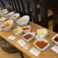 Brunch Buffet, spreads at Dreizehn in der Muehle in Augsburg