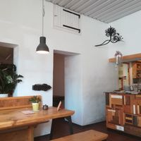 Inside the mill, taken from our table. at Dreizehn in der Muehle in Augsburg