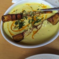 Eggplant curry at Spiced by Billu's in Barangaroo