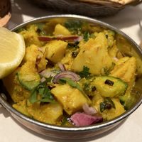 Aloo ka Achar  at The Khukuri Restaurant in Edinburgh