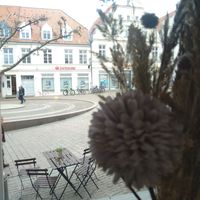 From the window :) at Coney 1871 - Kiosk in Wismar