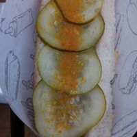 "Chili"-Hotdog at Coney 1871 - Kiosk in Wismar