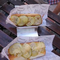 Vegan New Yorker, Dänisch Curry at Coney 1871 - Kiosk in Wismar