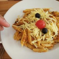 pasta  at Madal Food in Budapest