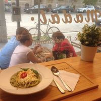 Salsa di avocado pasta in Madal Food at Madal Food in Budapest