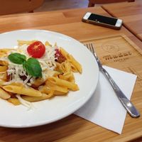 Perfect Italian penne at Madal Food in Budapest
