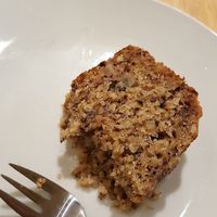 banana cake vegan at Madal Food in Budapest