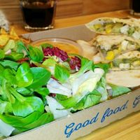 Vegan Quesadilla at Madal Food in Budapest