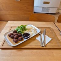 Veggie balls at Madal Food in Budapest