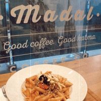 Pasta at Madal Food in Budapest