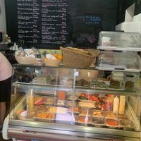 Inside where you can select what you want in your sandwich  at Es Badulake in Mallorca