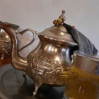 Moroccan mint tea at The Coffee Lover's Cafe in South West London