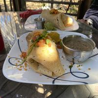 with side of mushrooms 🍄   at ChocolaTree Organic Oasis in Sedona