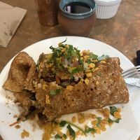 Gratitude burrito   at ChocolaTree Organic Oasis in Sedona