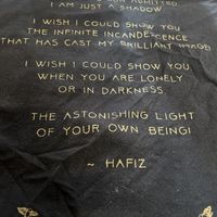 The napkin!  at ChocolaTree Organic Oasis in Sedona