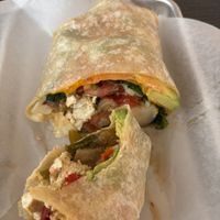 Tofu Breakfast Burrito  at Red Scooter Deli in Paso Robles