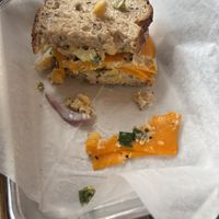 Chick’n Melt  at Red Scooter Deli in Paso Robles