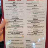 Green menu items are vegan at Red Scooter Deli in Paso Robles