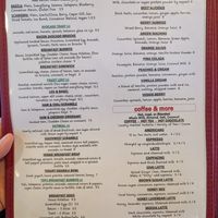 Green menu items are vegan at Red Scooter Deli in Paso Robles