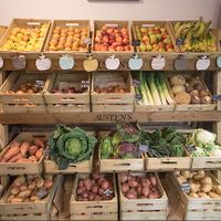 Seasonal veg, grown in surrounding farms.  Farm shop fresh.  Organic. at Austens of Rochester in Rochester