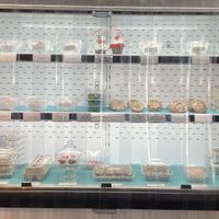 Case with various treats at Bless Your Heart Bakery in Paso Robles