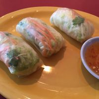 veggie spring rolls  at Pad Thai Kitchen in Farmington