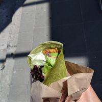 Tofu wrap at Soul Food Organic Store and Cafe in Wanaka