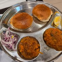 Pav bhaji (not dosa) at Saravana Bhavan in Scarborough