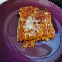 Lasagna #Veganuary at L'OV Osteria Vegetariana in Florence