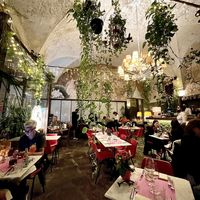   at L'OV Osteria Vegetariana in Florence