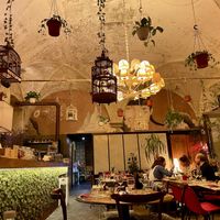   at L'OV Osteria Vegetariana in Florence