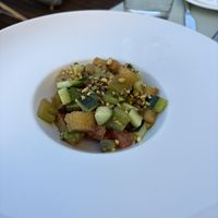 Panzanelle  at L'OV Osteria Vegetariana in Florence