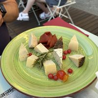Too expensive cheese platter (just ok)  at L'OV Osteria Vegetariana in Florence