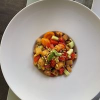   at L'OV Osteria Vegetariana in Florence