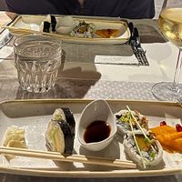 Sushi vegano  at L'OV Osteria Vegetariana in Florence