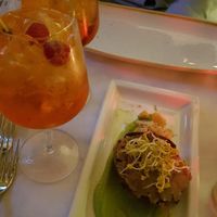 Delicious and antipasti (based on artichoke); Original savours. at L'OV Osteria Vegetariana in Florence