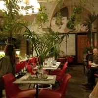 Inside at L'OV Osteria Vegetariana in Florence