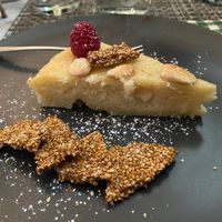 Torta limone e cocco at L'OV Osteria Vegetariana in Florence