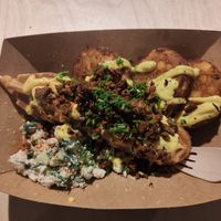 "brekkie hot dog" at Veg Machine in Tallinn