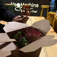 buckwheat and miso salad at Veg Machine in Tallinn