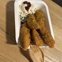 Chicken tenders   at Veg Machine in Tallinn