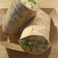 Caesar wrap at Veg Machine in Tallinn